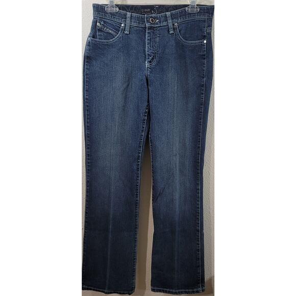 Wrangler Q Baby Blue Denim Jeans 5 6 X 32 No Gap Waistband Lightweight Soft - Picture 1 of 6